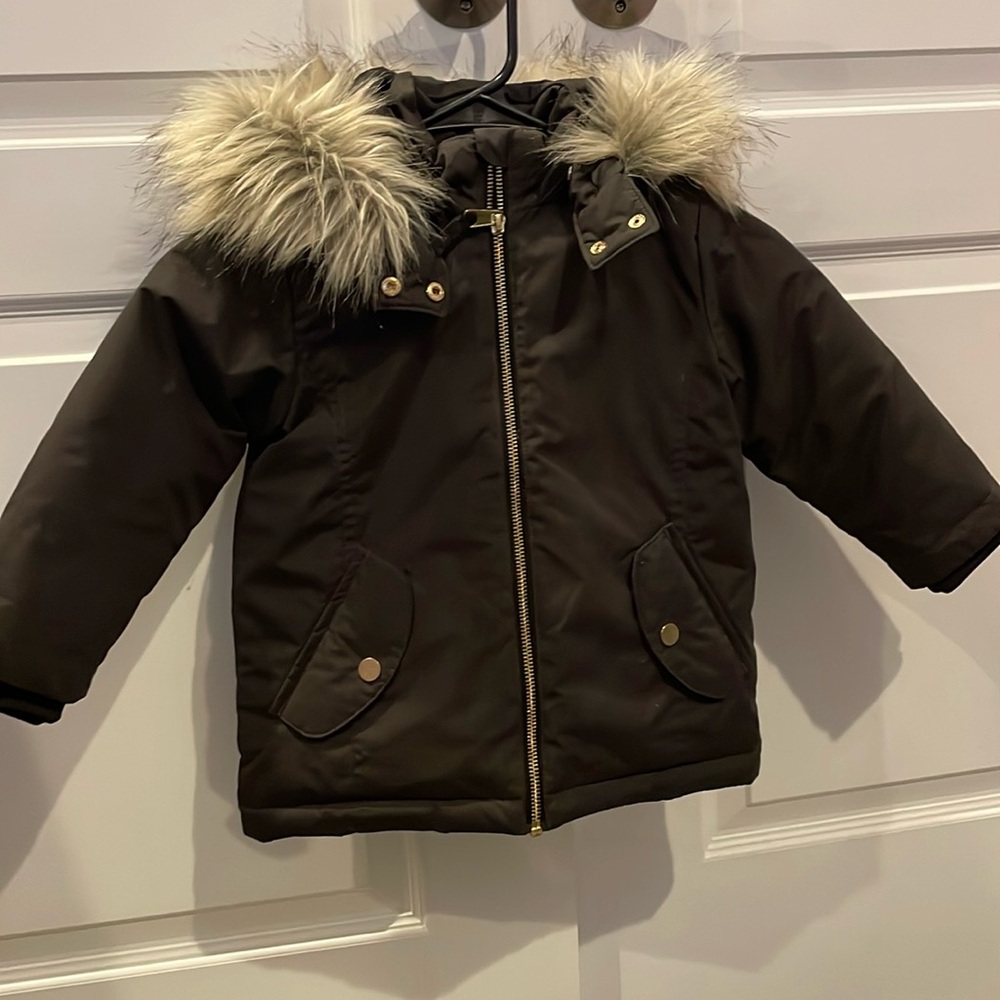 Black winter jacket
